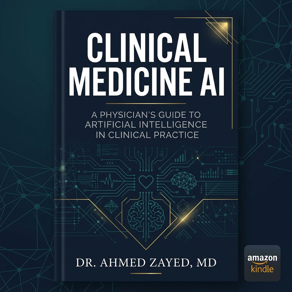 Clinical Medicine AI book cover by Dr. Ahmed Zayed, MD