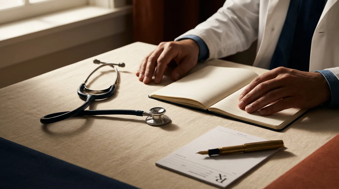 From Black Box to Glass Box: Why OpenEvidence is Winning the Clinical Trust War in Academic Medicine — editorial illustration