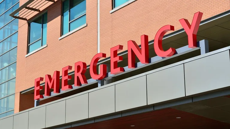 Hospital emergency department — SAFE-Triage AI triage system